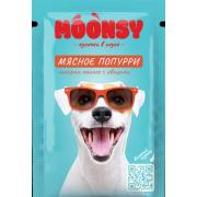 Moonsy влажный корм для собак мясное ассорти с овощами, 80г